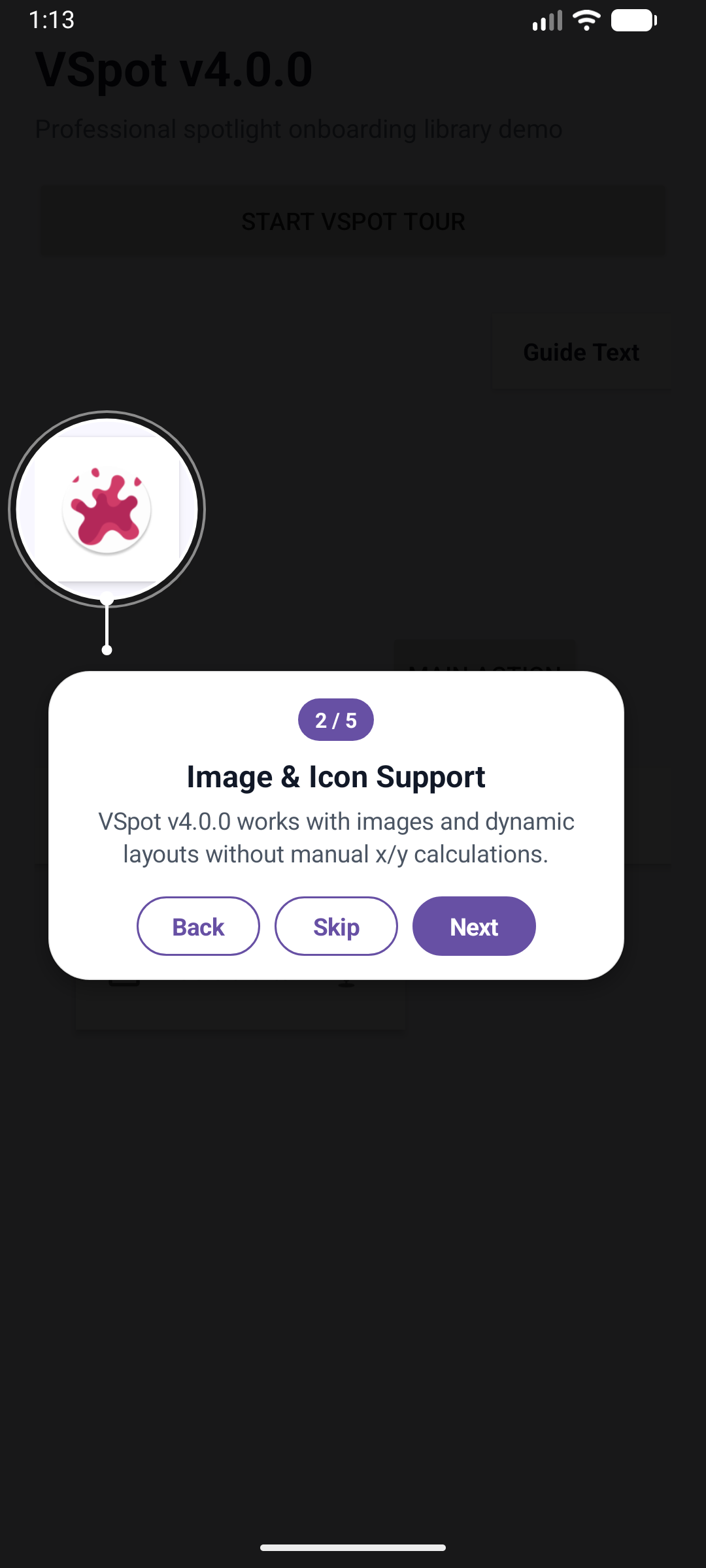 VSpot Image & Icon Support