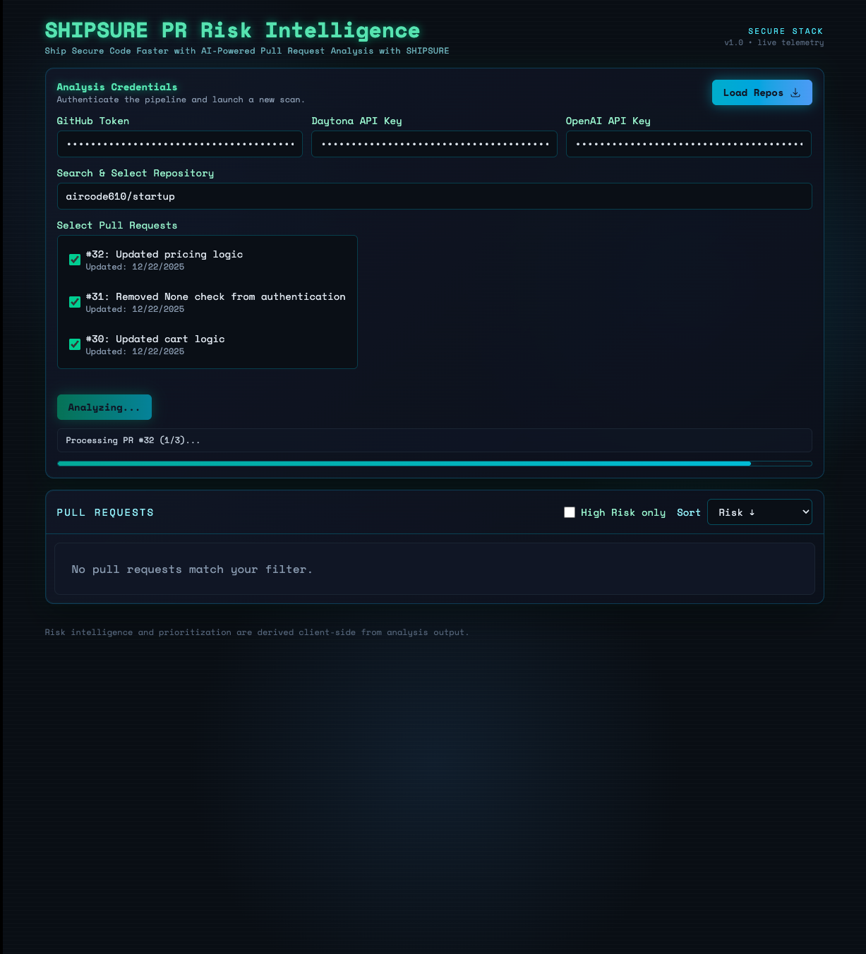 Analyzing Interface