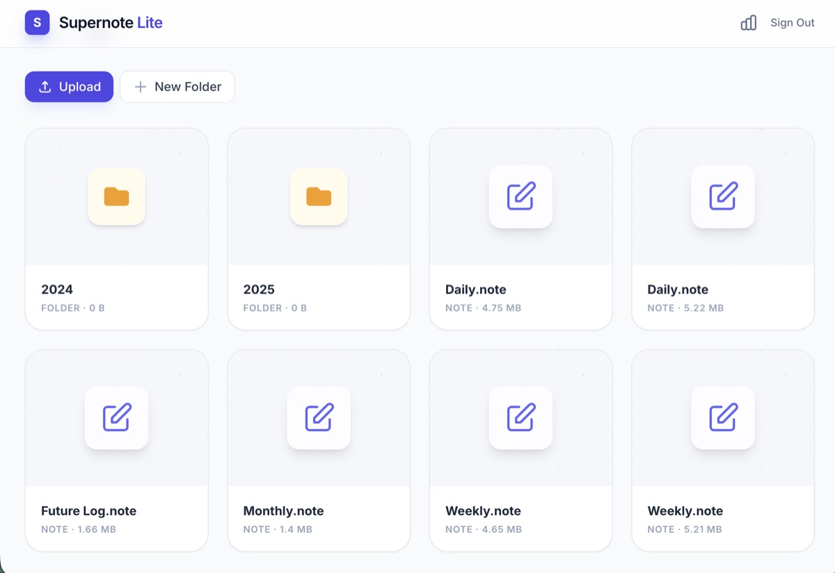 Supernote Overview