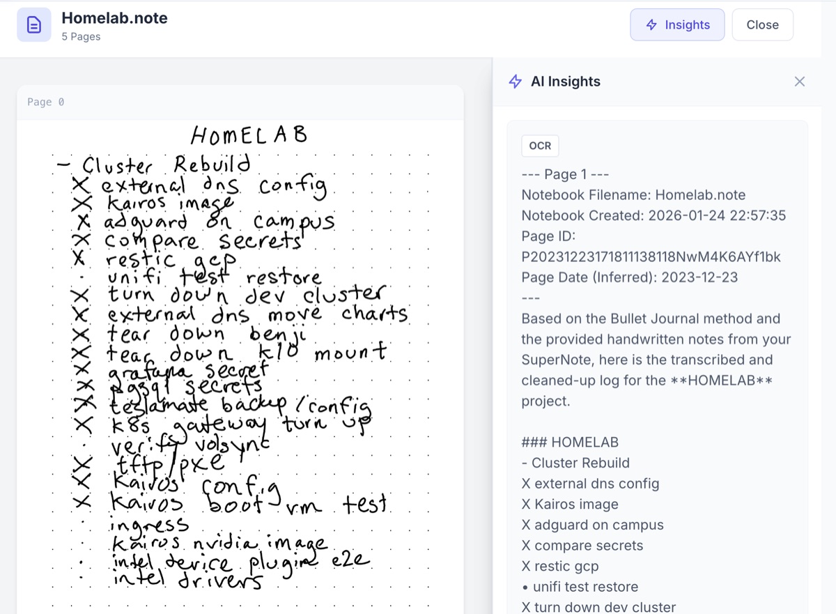 Notebook Explorer