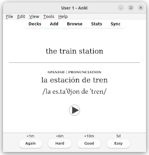 Spanish answer