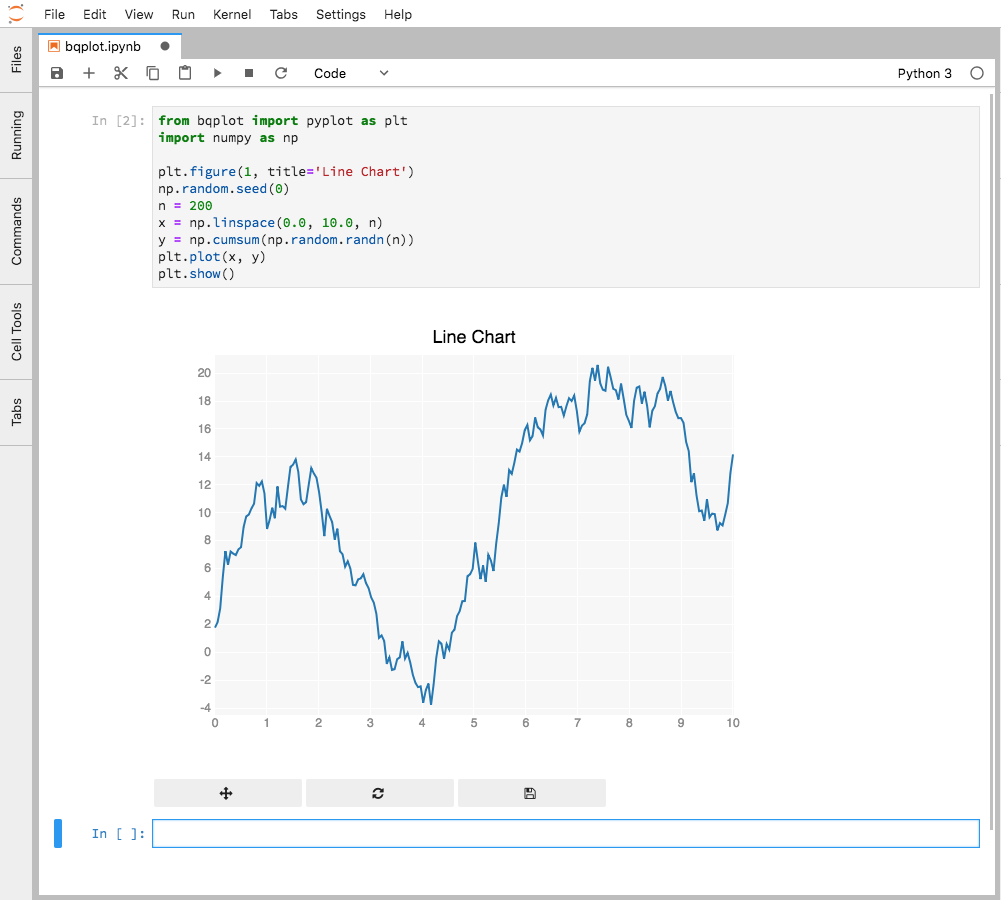 Pyplot Screenshot