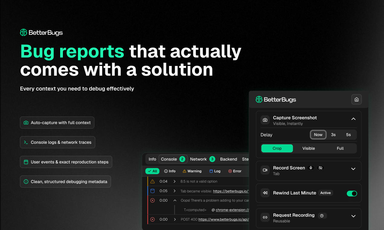 BetterBugs Development Tools