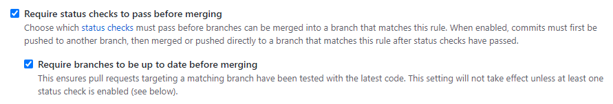 Check branch rule