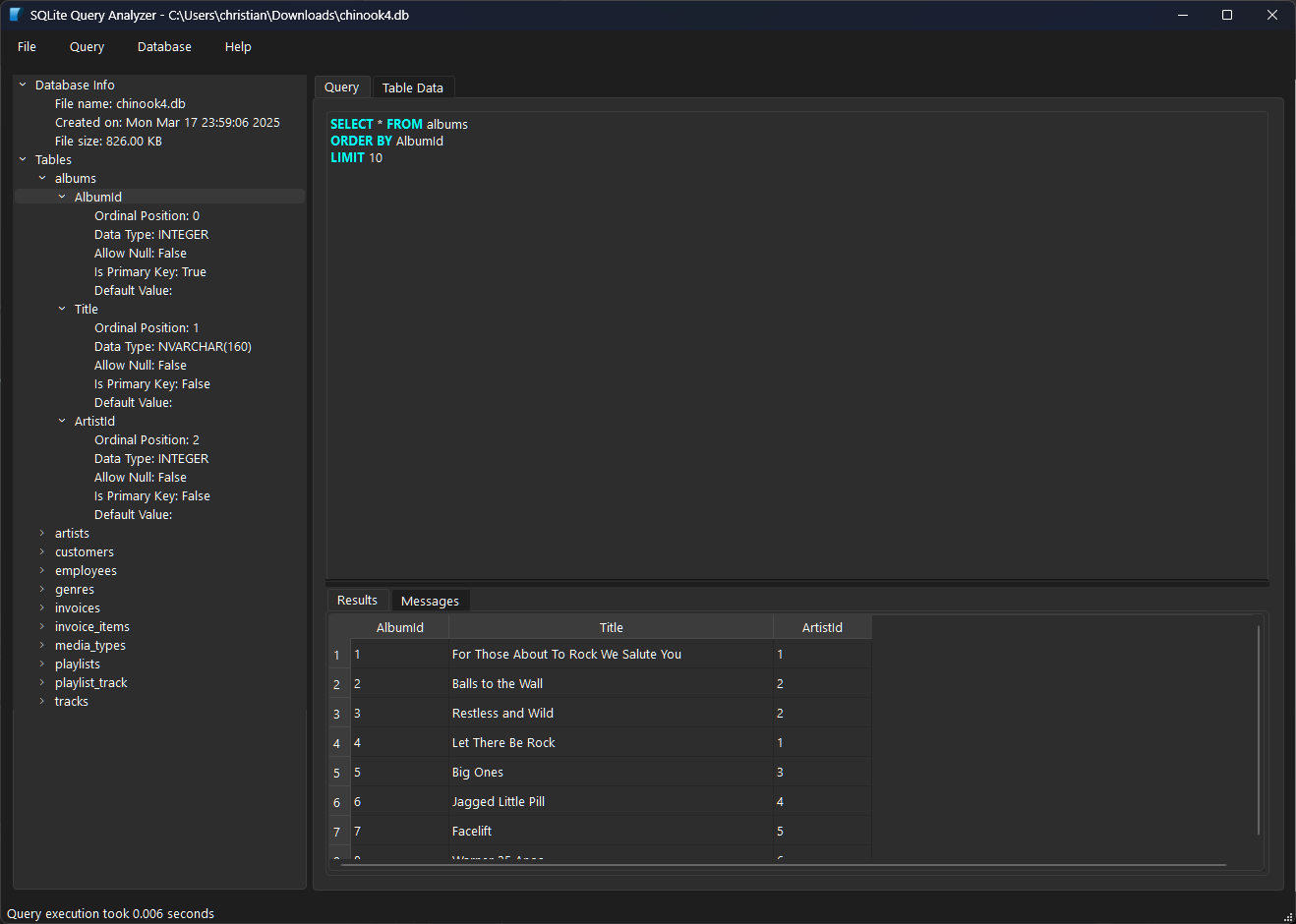 Dark Mode Select query