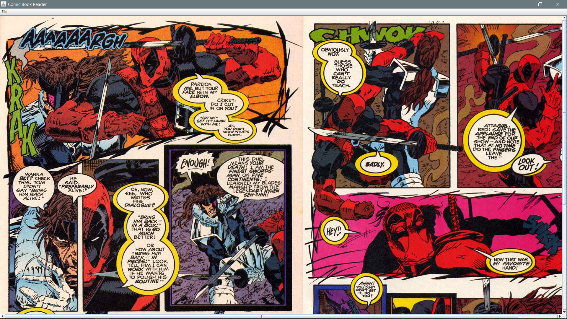 Comic Book Reader