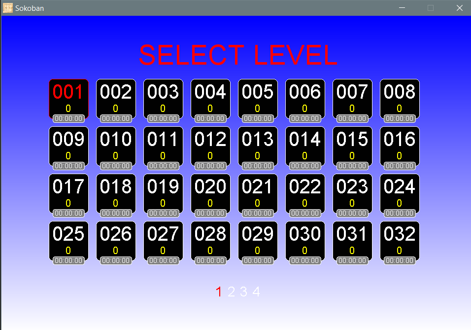 Sokoban Levels