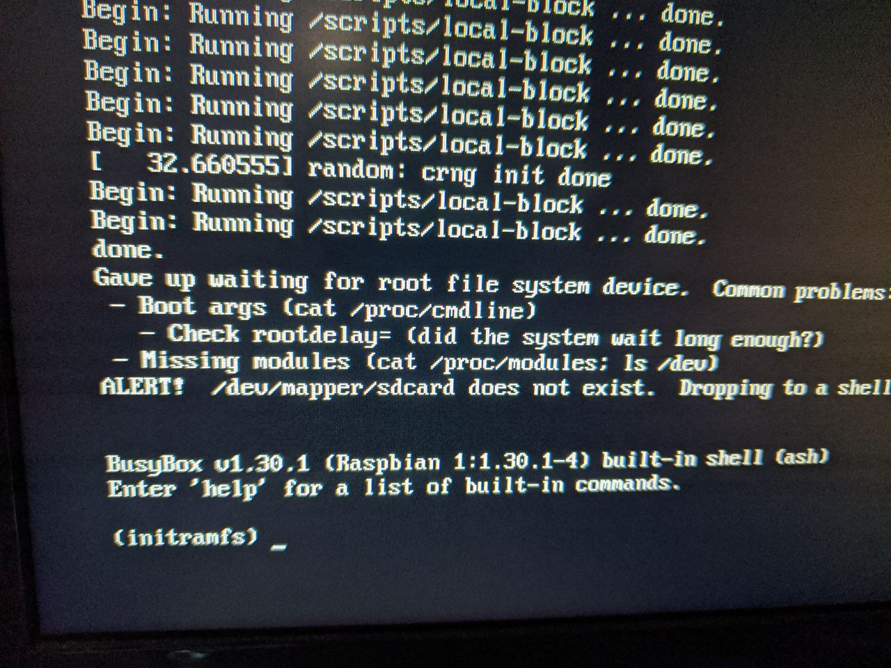 Initramfs