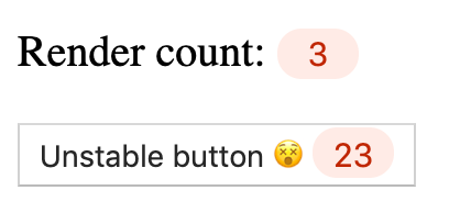 Render count component