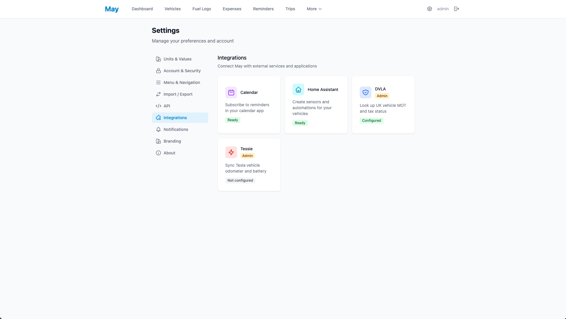 Integrations