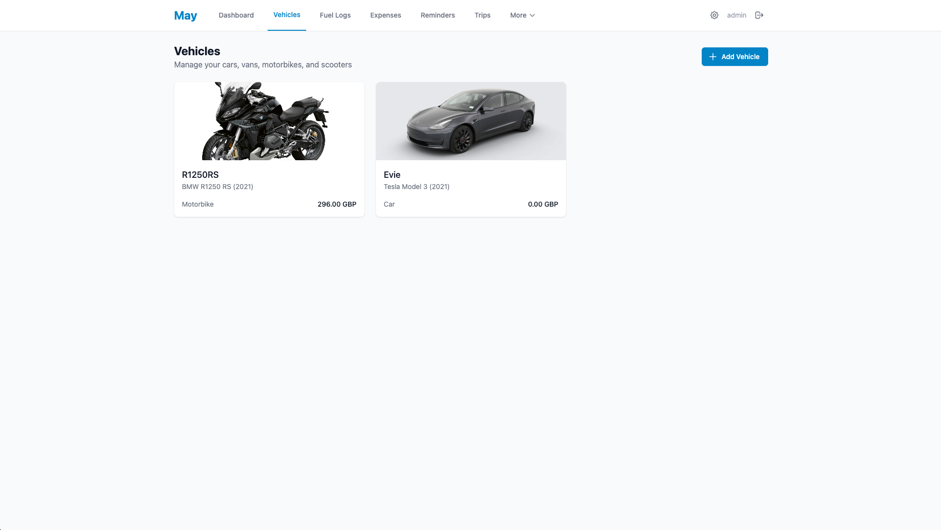 Vehicles