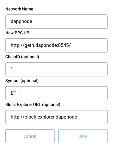 metamask-network-settings