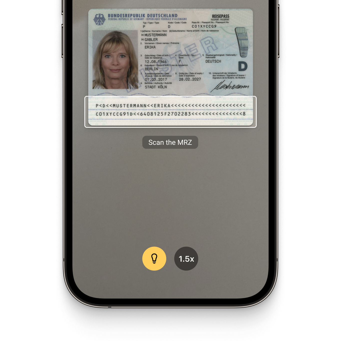 MRZ Scanner