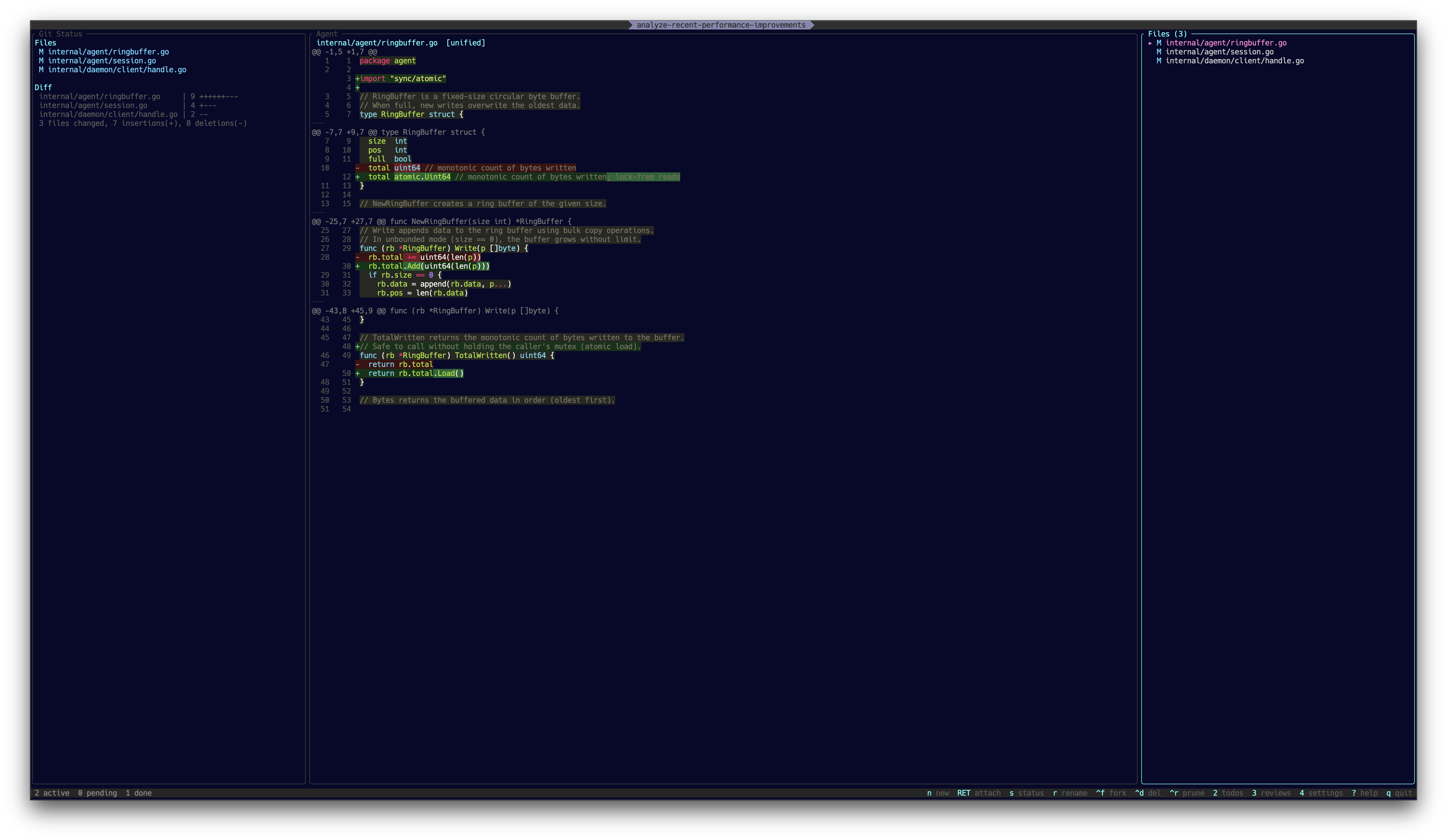 Inline diff viewer with split and unified views
