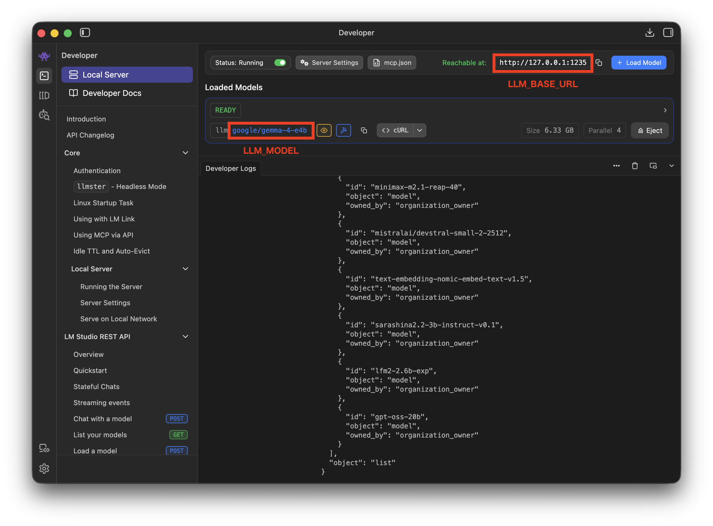 LM Studio Server