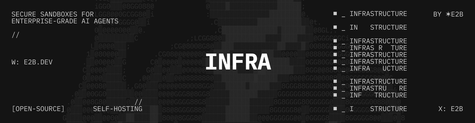 E2B Infra Preview Dark