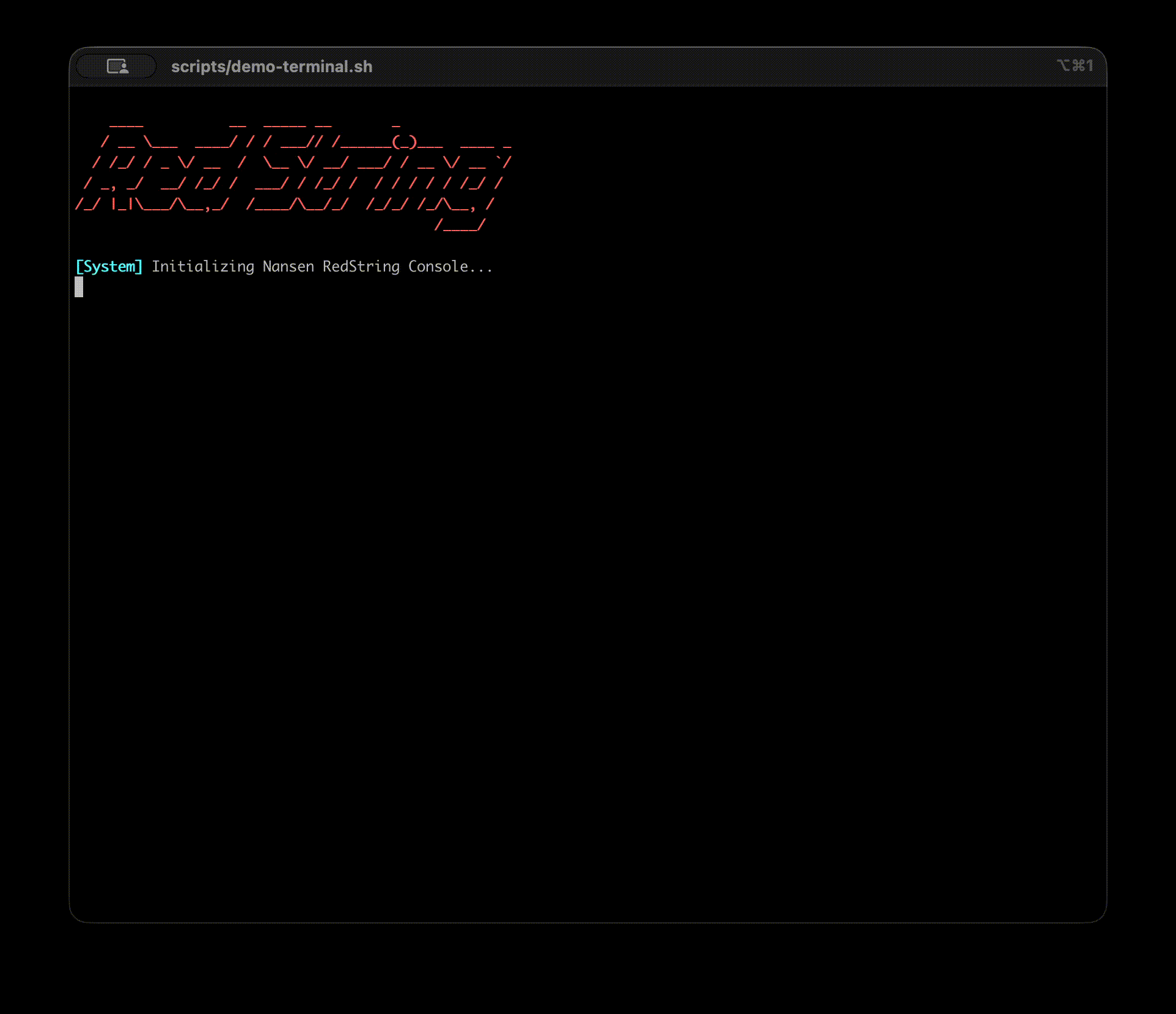 RedString Demo
