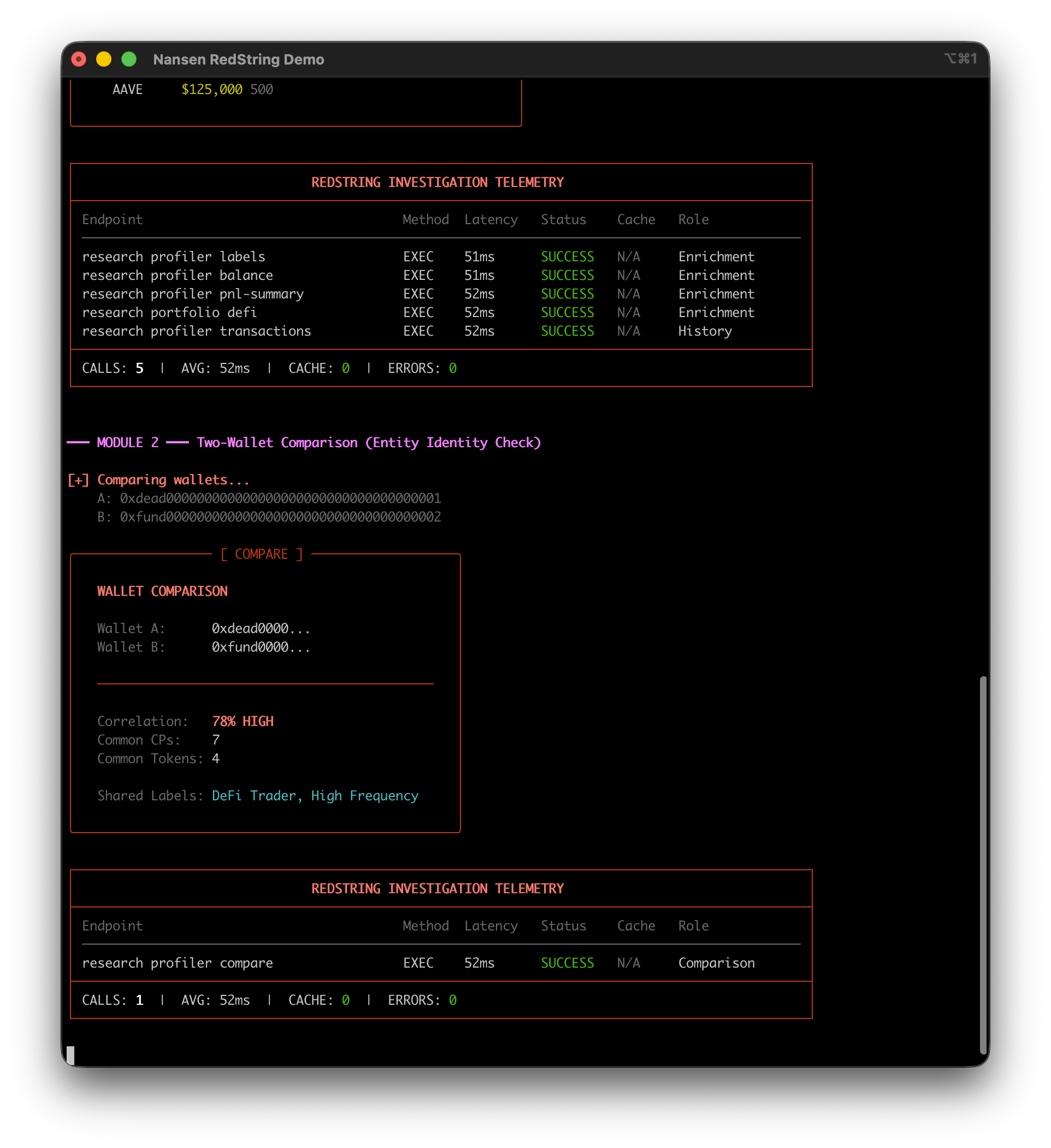 Compare Command