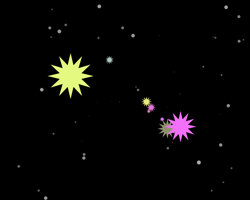 stars screen shot