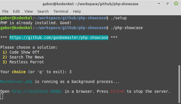 Code Show Off Preview