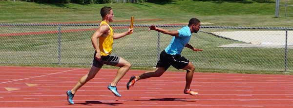 Image of relay race