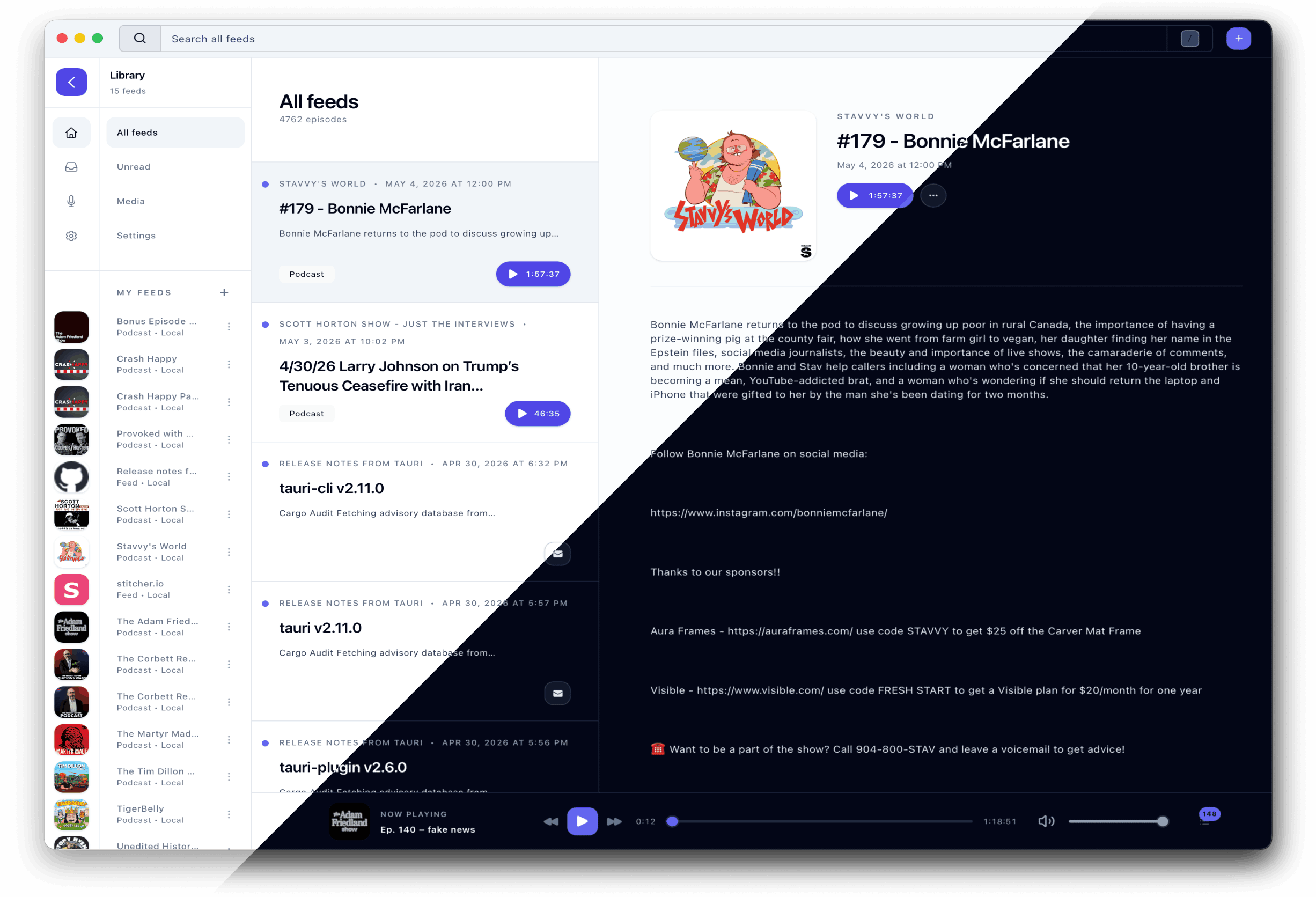 JRSS screenshot