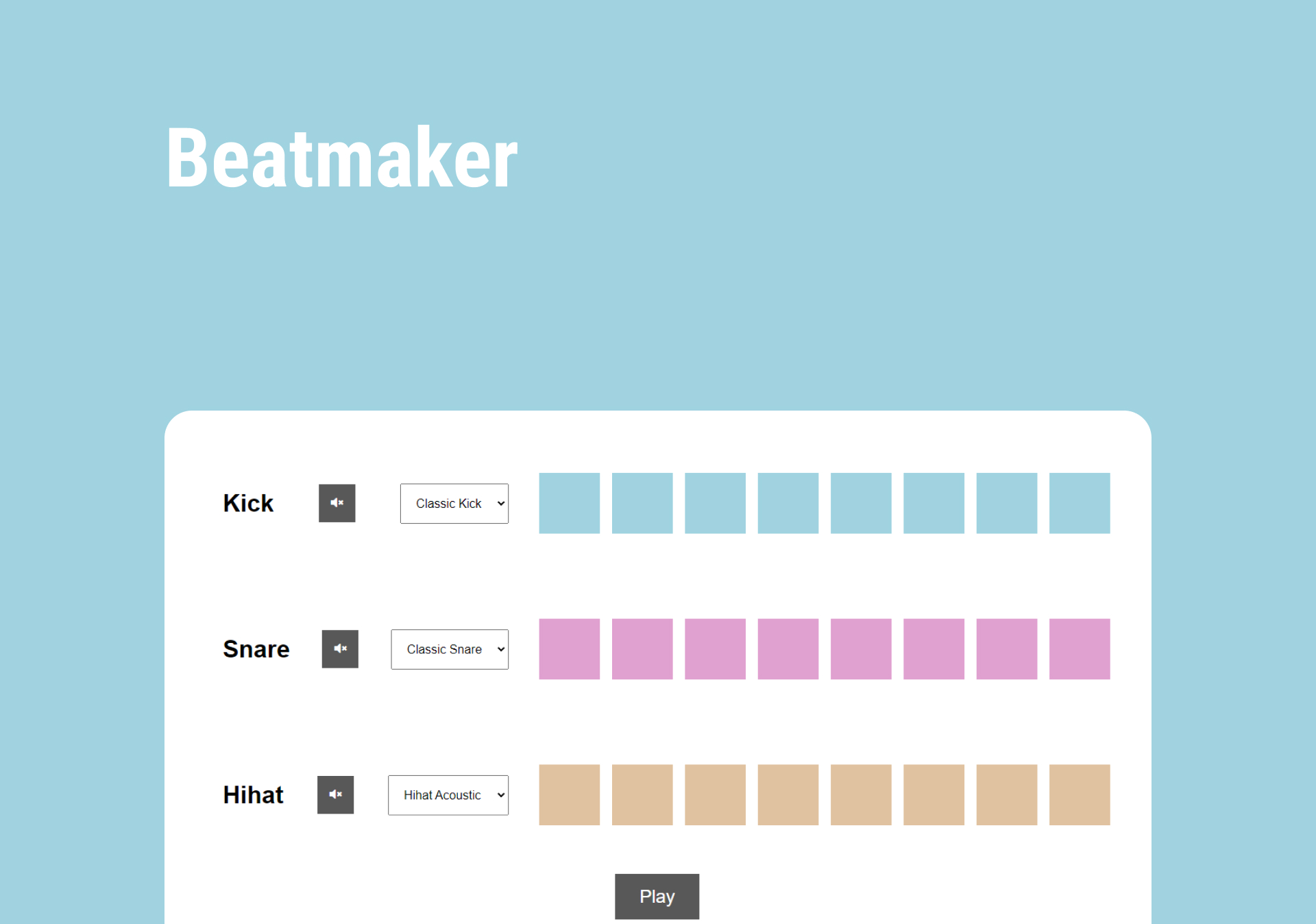 Projeto Beatmaker