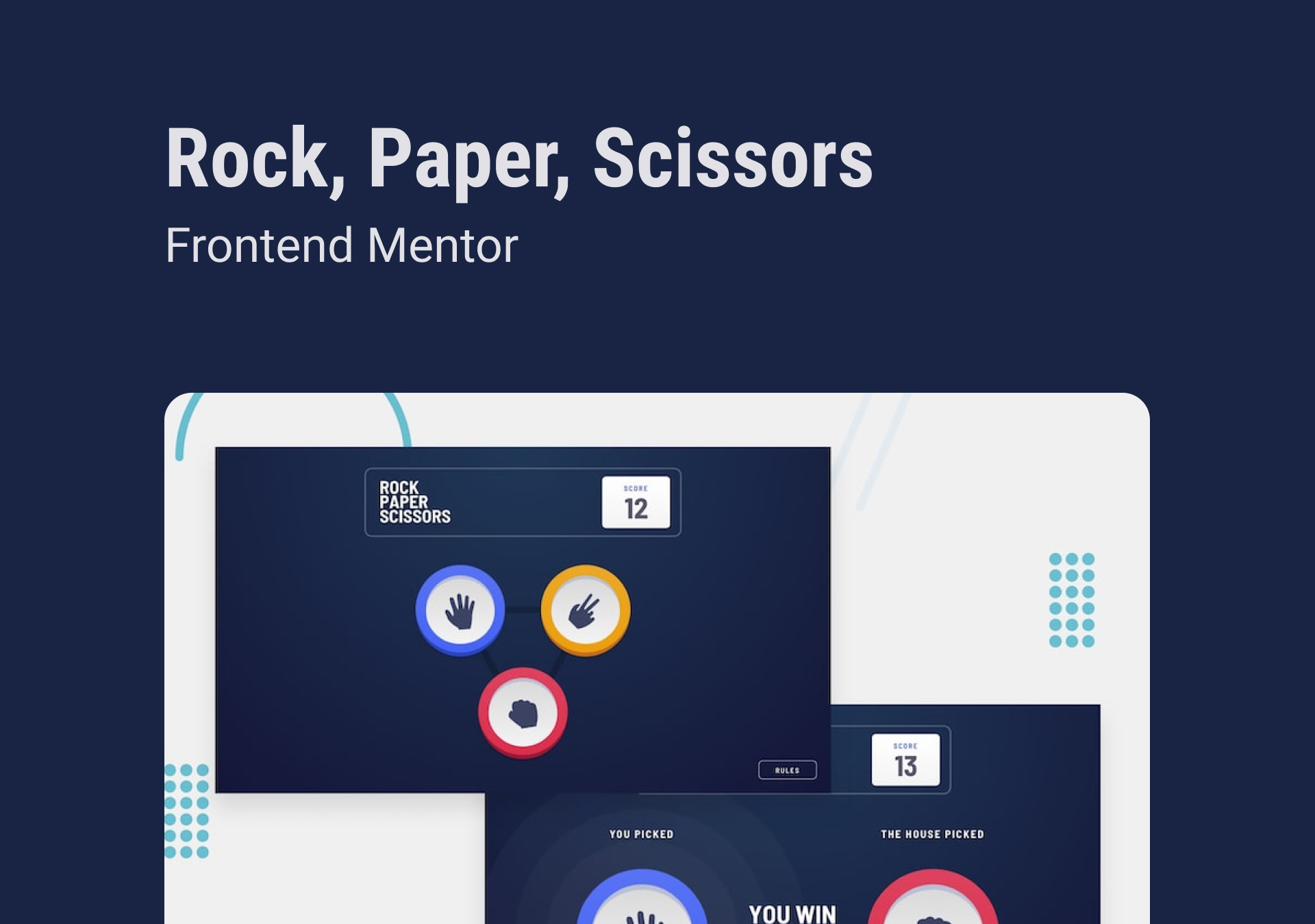 Projeto Rock, Paper, Scissors