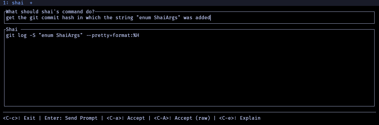 Get the commit hash in which a string was introduced