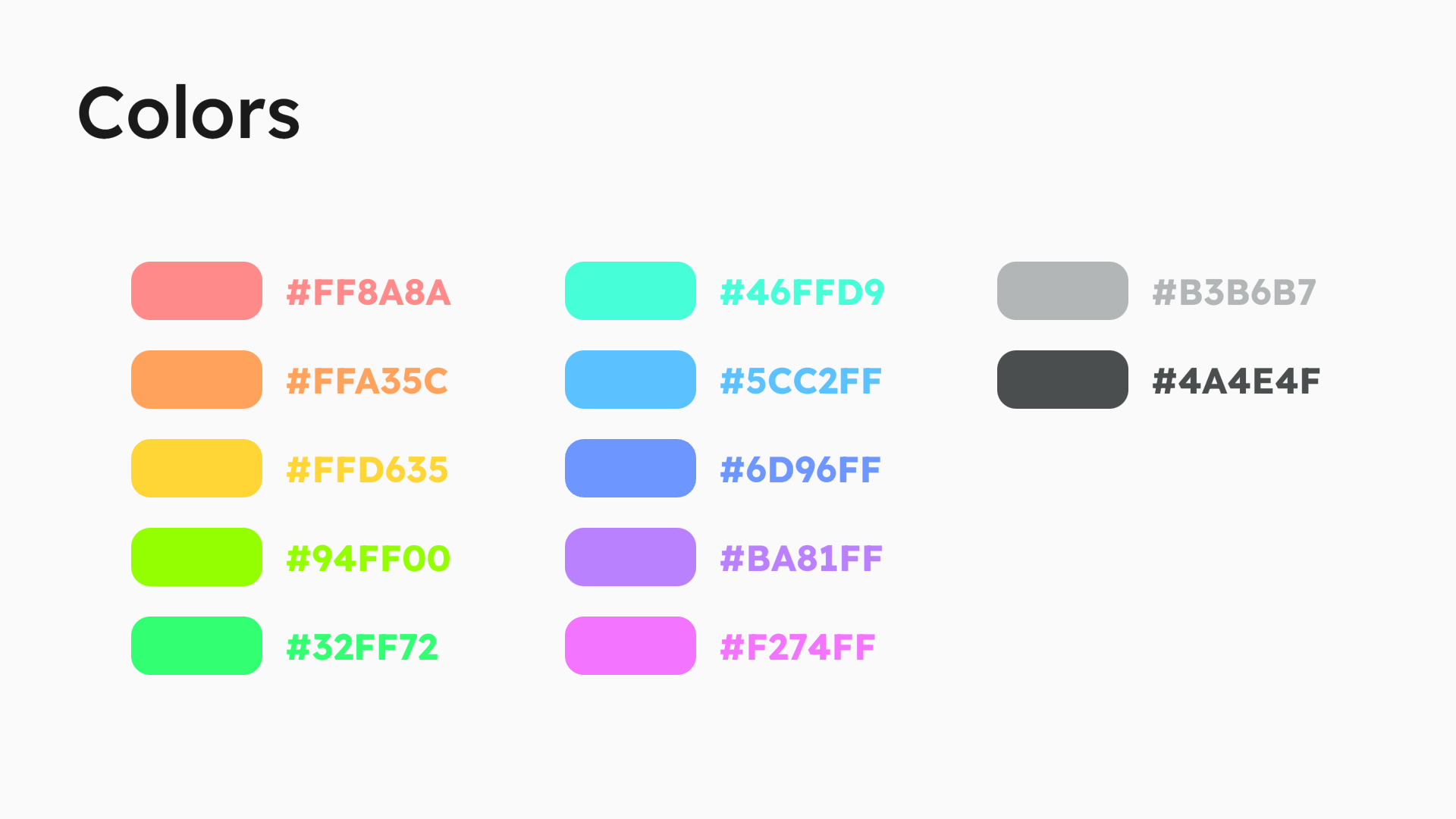 colors
