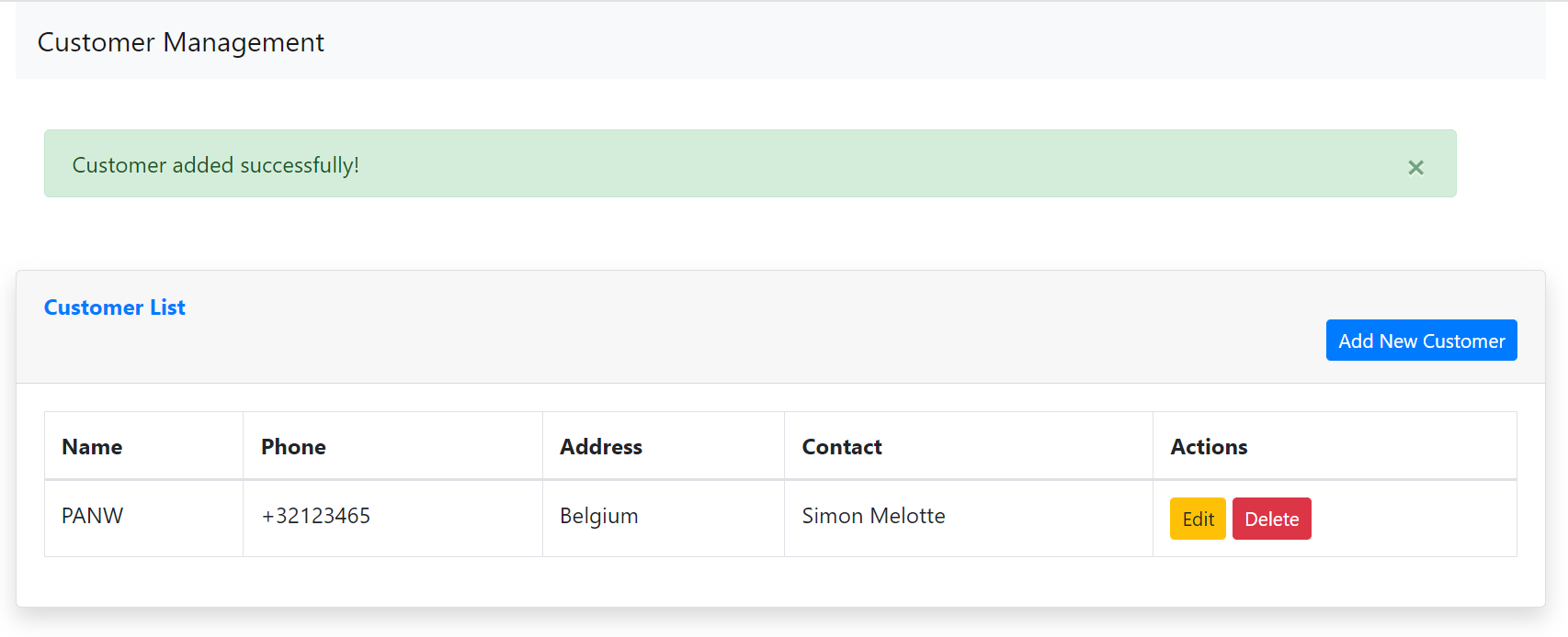 Web Application
