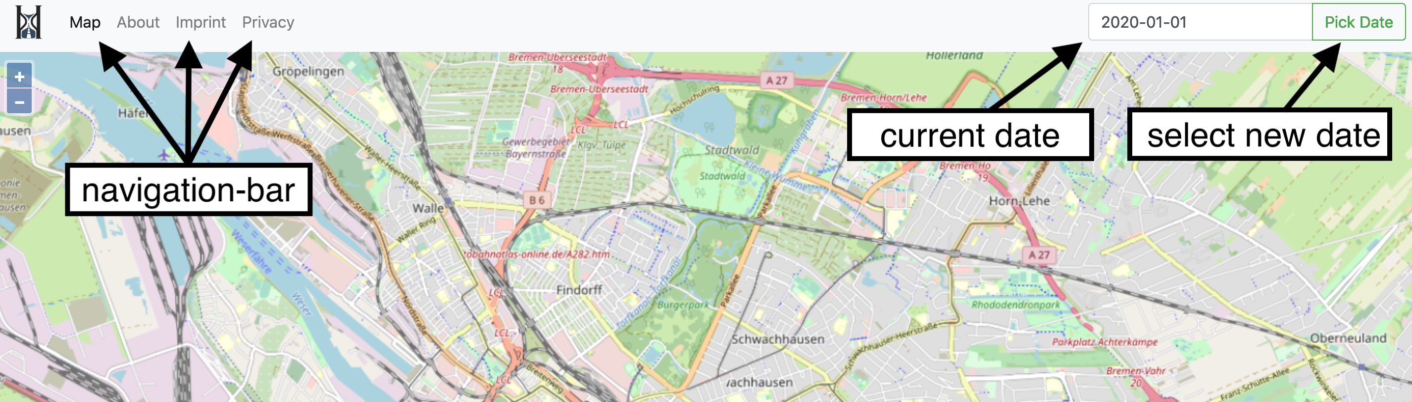 MapnikTileServer OHDM Frontend