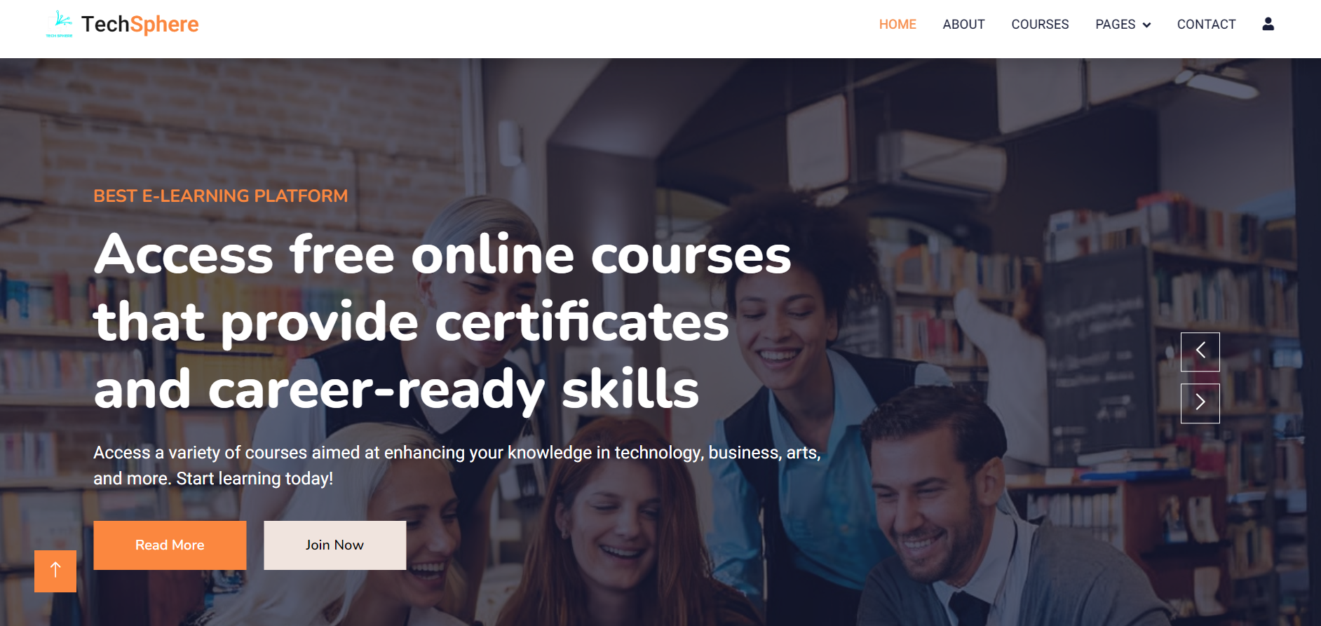 E-Learning Website