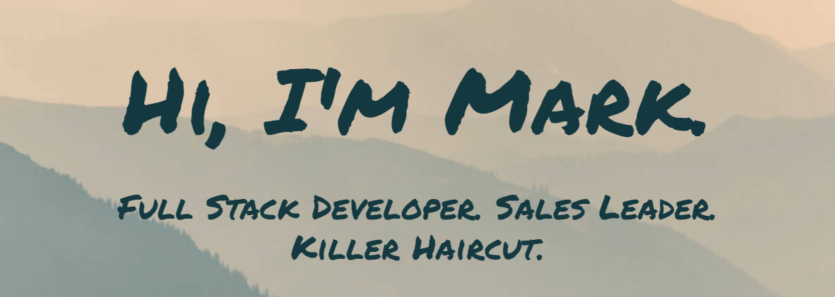 Mark's GitHub Banner