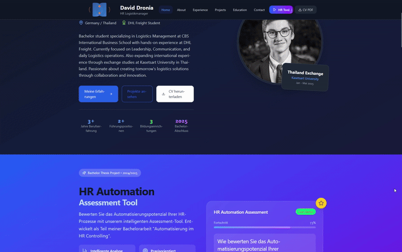 CV Website