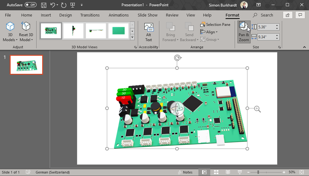 PowerPoint Pan & Zoom