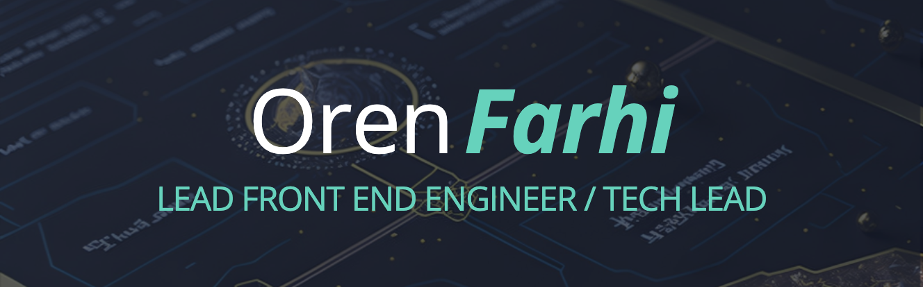 Oren Farhi banner
