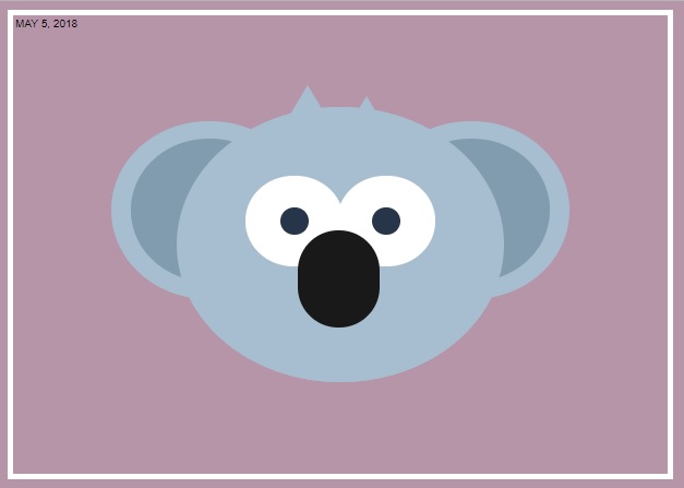 Pure CSS Koala