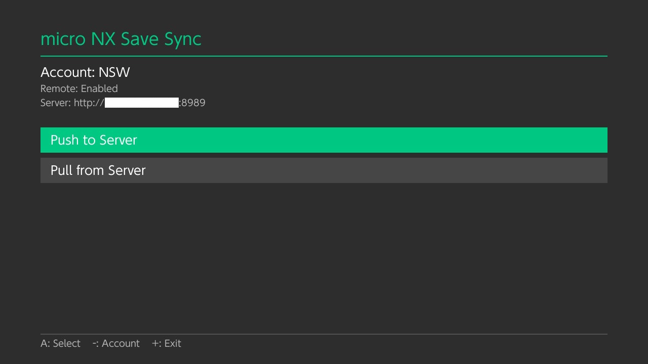 uNSS Client Screen