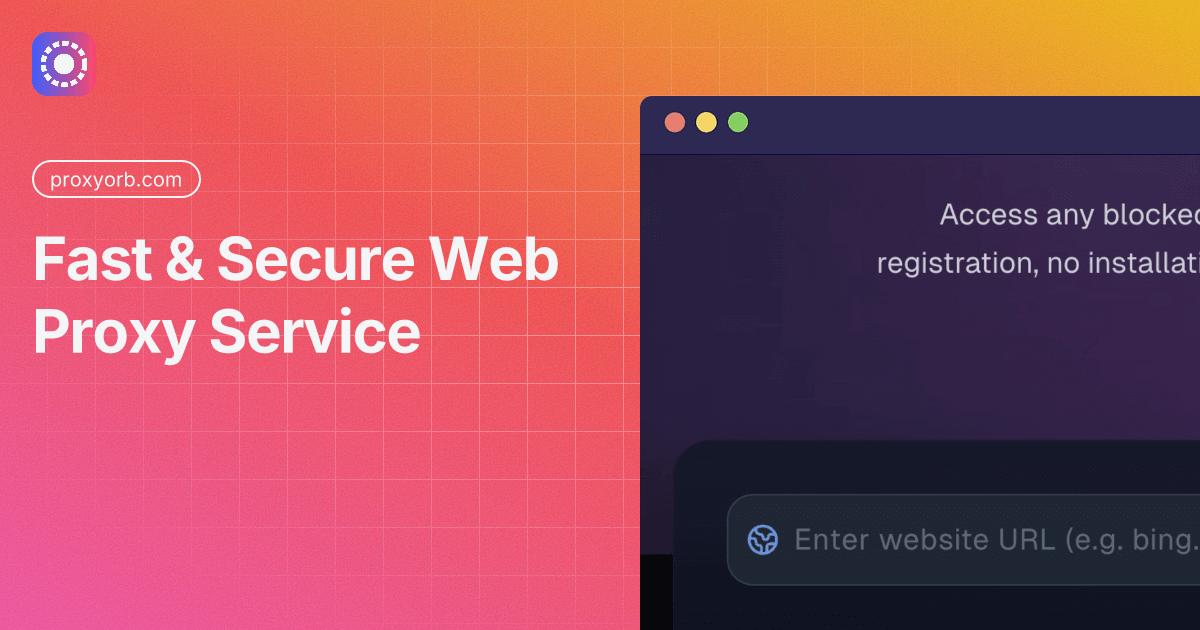Free Website Proxy and Online Proxy Browser