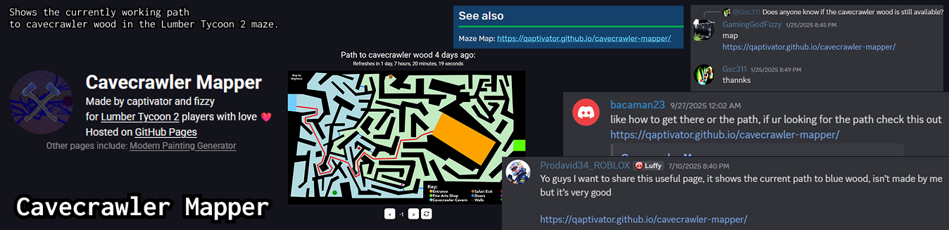 Cavecrawler Mapper banner