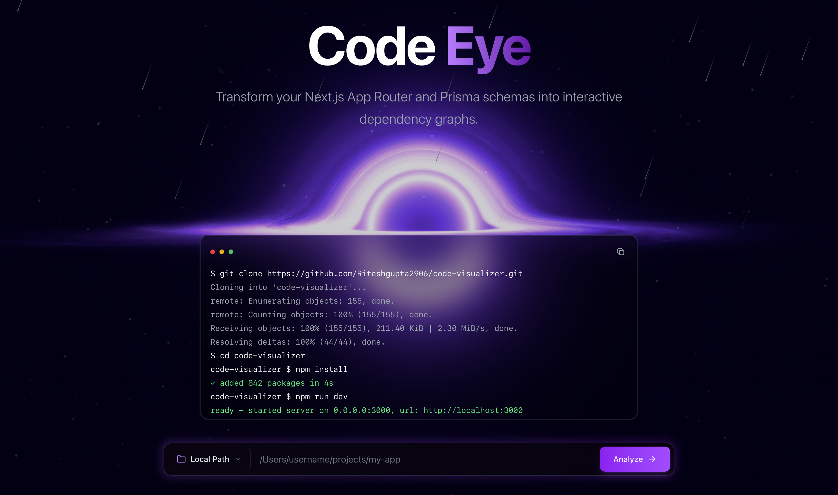 Code Eye Demo