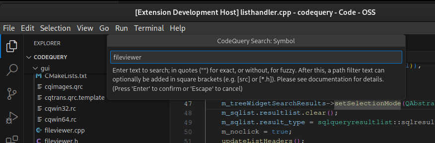 Search inputbox