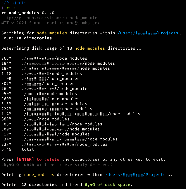 rm-node_modules with disk usage