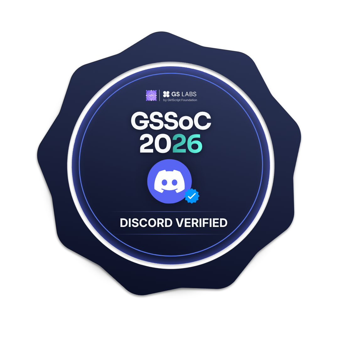GSSoC Discord Verified Badge
