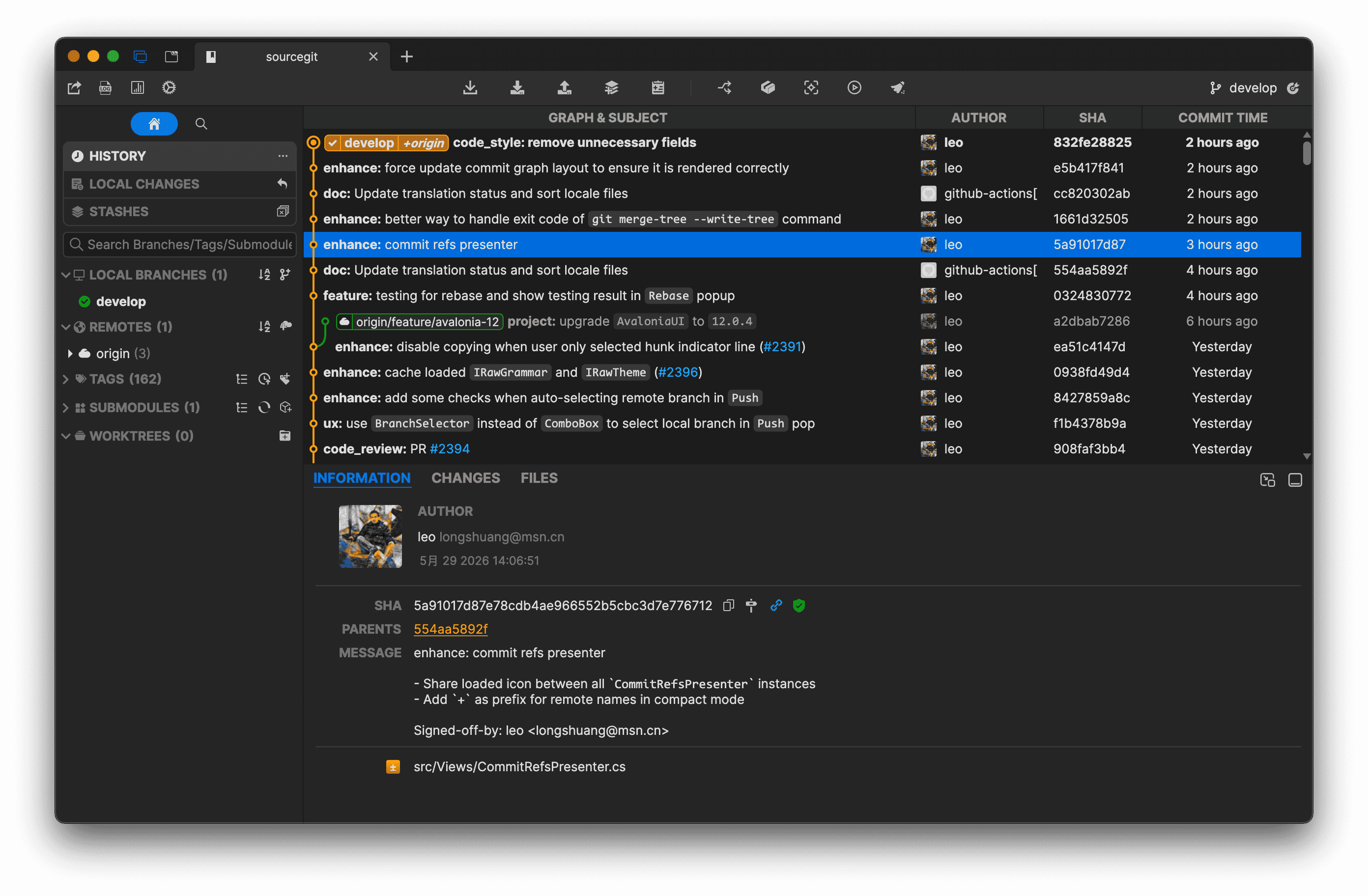 Theme Dark