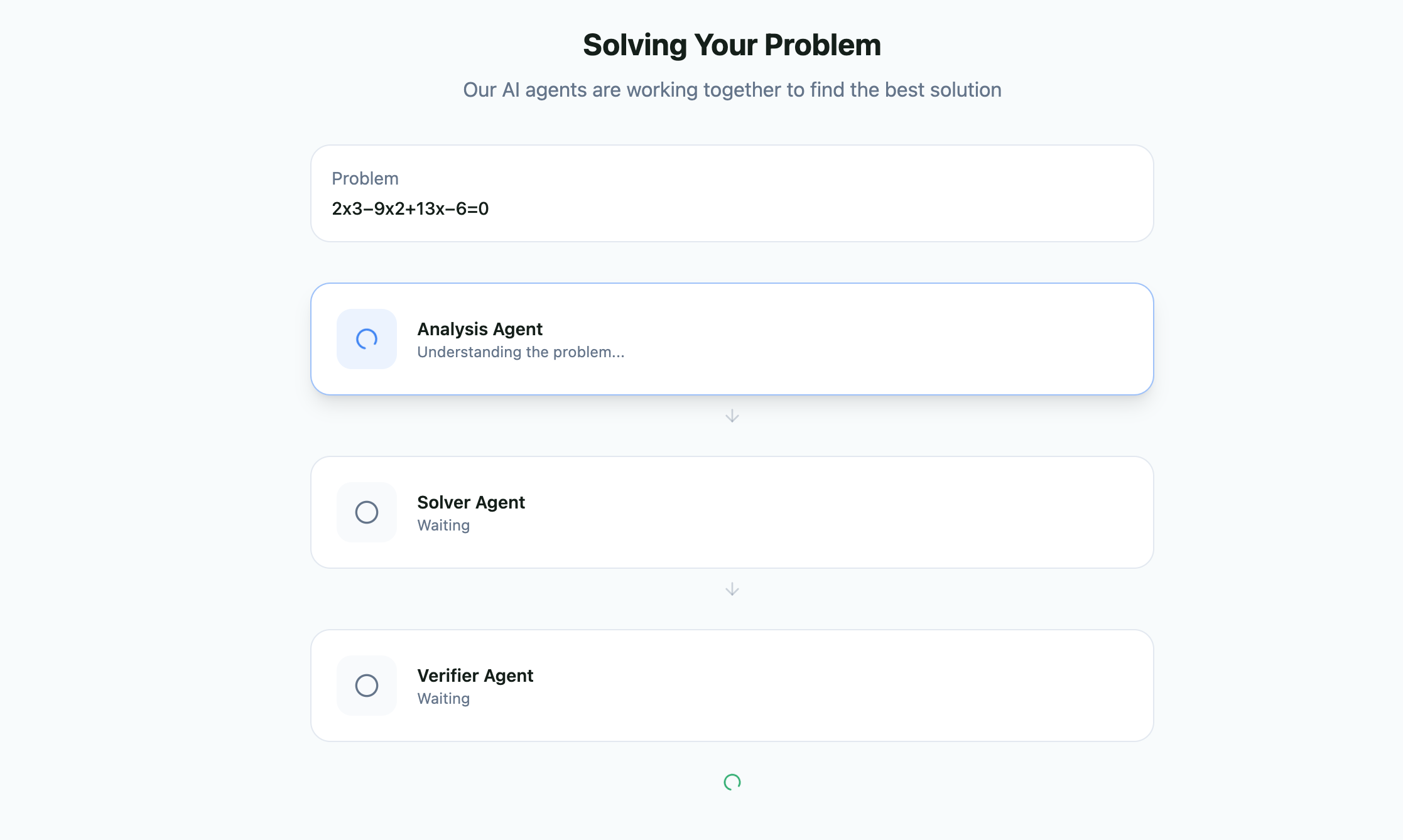 Studyield Multi-Agent Problem Solver