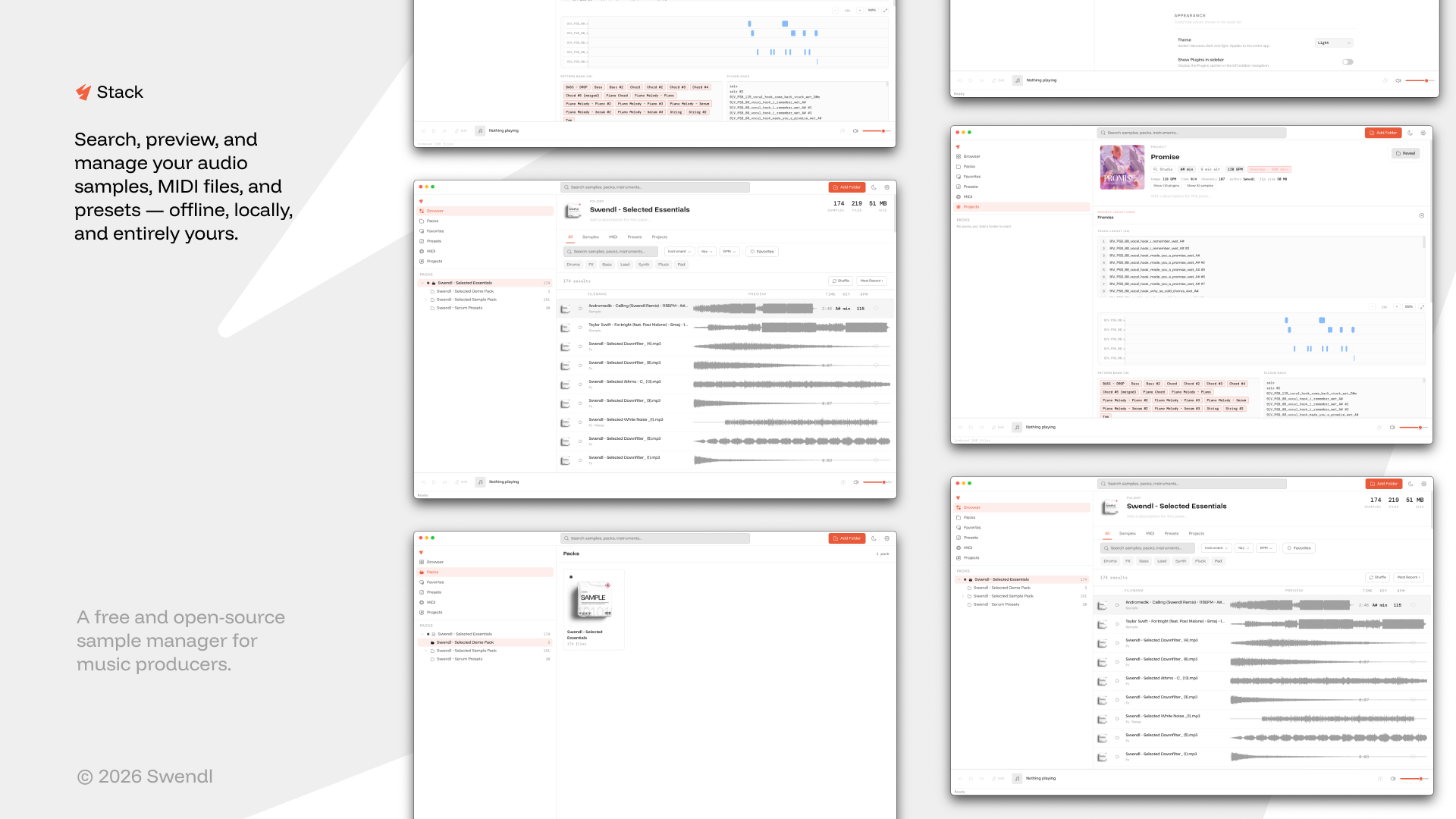 Stack browser preview