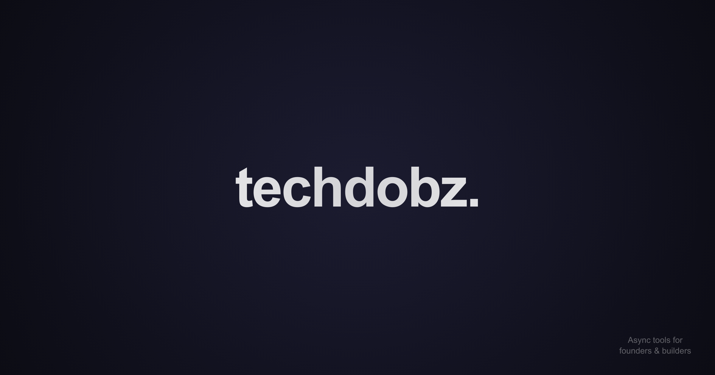Techdobz