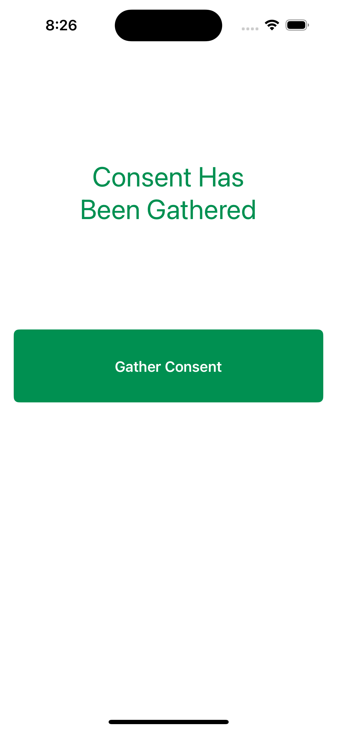 Photo of Consent Status
